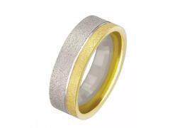 Фото 1 Обручальное кольцо из белого и желтого золота, г.Томск 2022